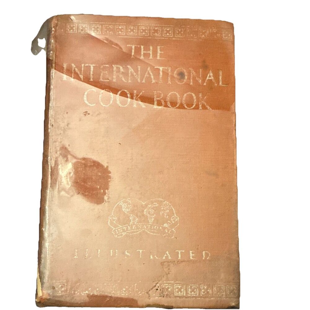 Margaret Weimer Heywood Illustrated Hardcover International Recipes‎ Cook Book